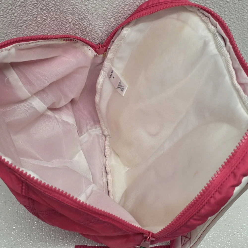 Baby Gap Pink Green Apple Backpack Bag